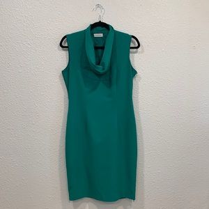 Calvin Klein Green Dress Size 4